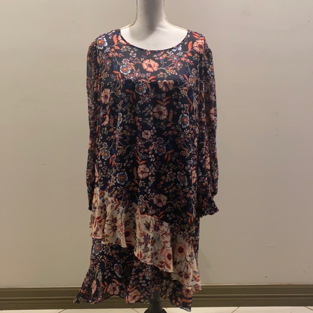 NWT Eliza J Floral Dress